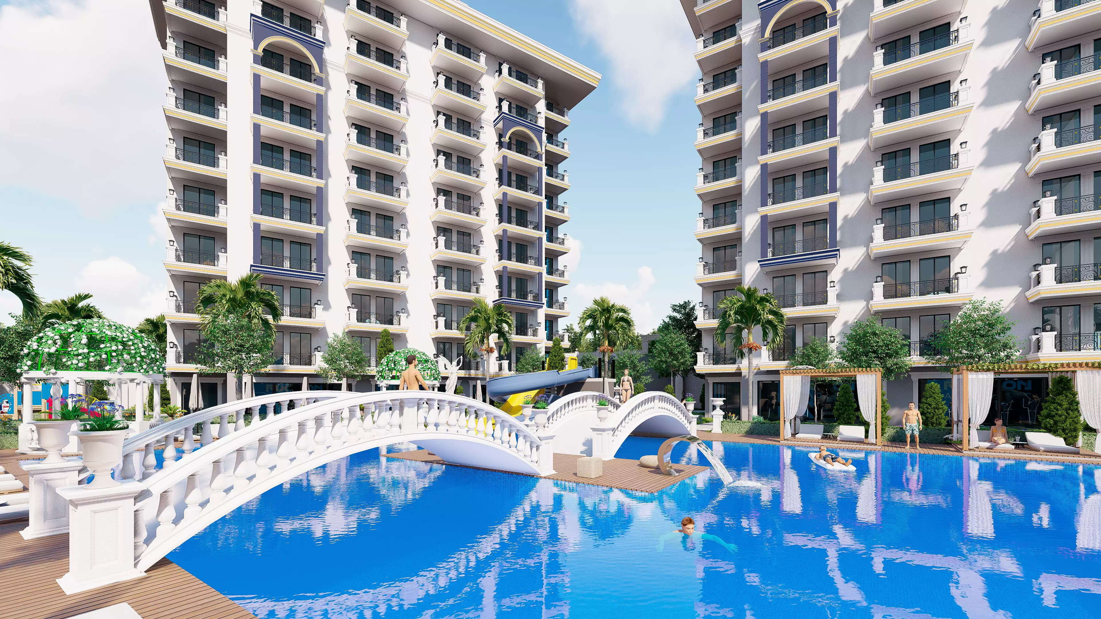 Flat 53m² in Turkey, Avsallar. Priced at 111000€ rent photo-4