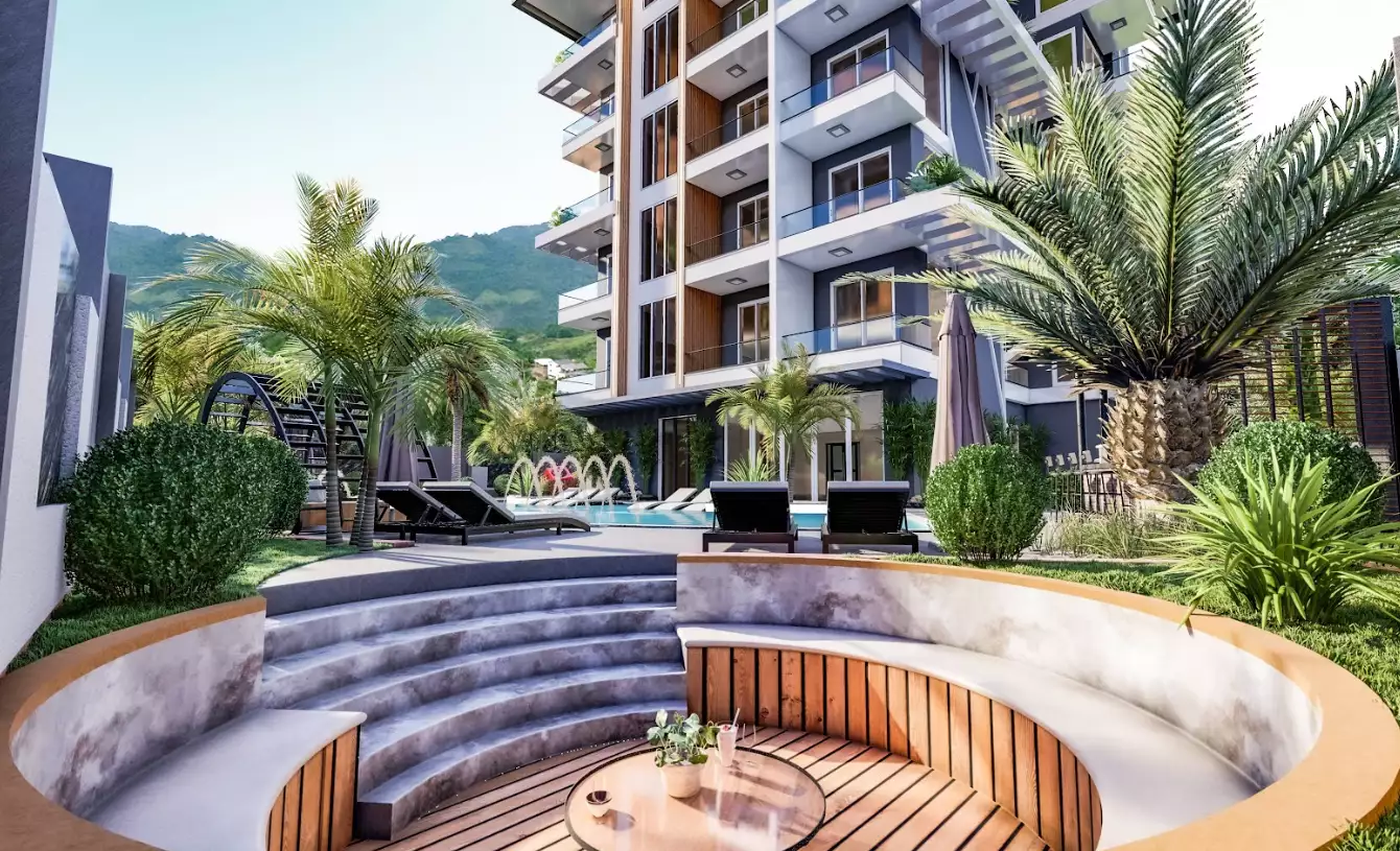 Flat 49m² in Turkey, Mahmutlar. Priced at 94000€ rent photo-3