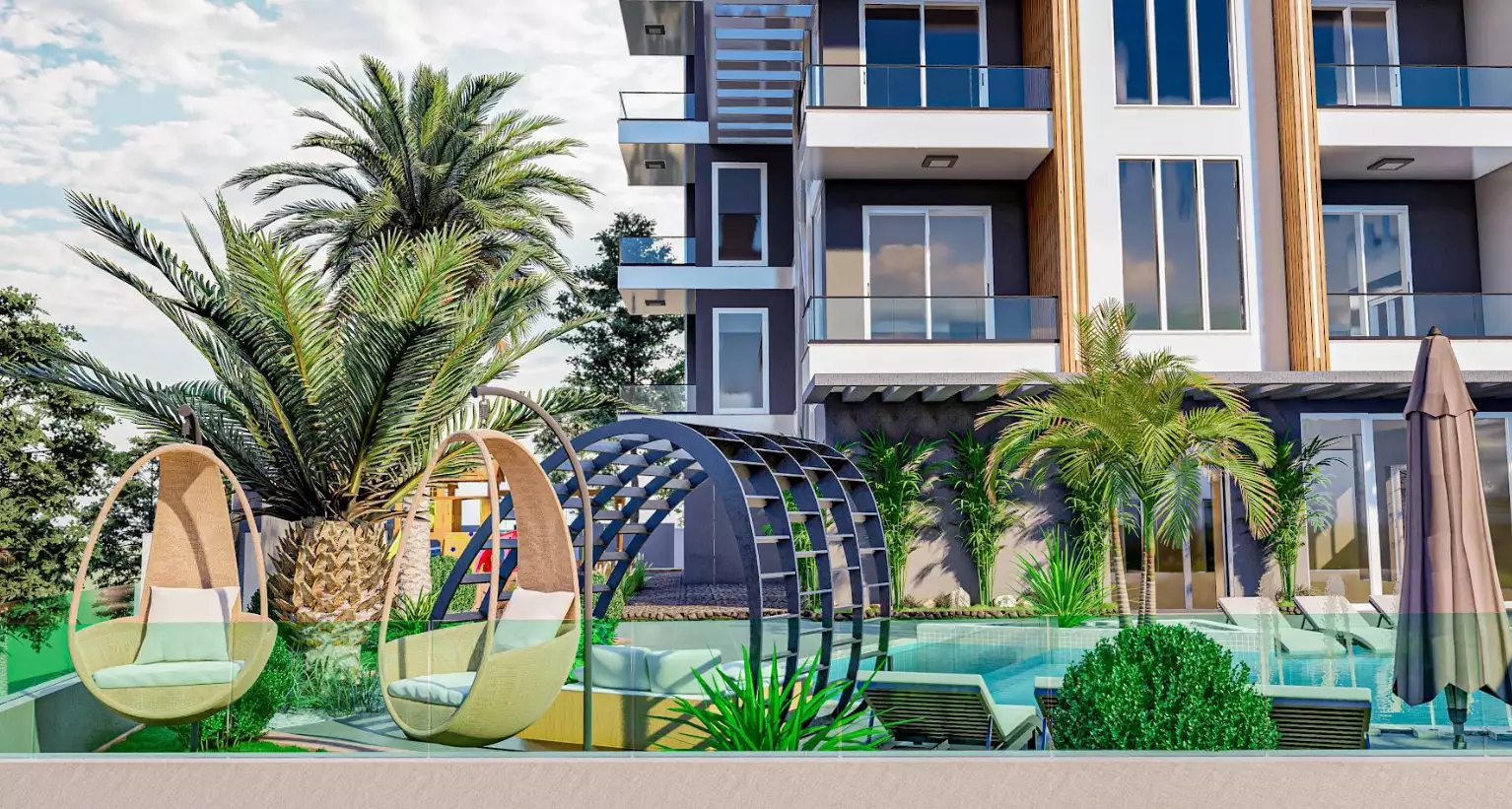 Flat 49m² in Turkey, Mahmutlar. Priced at 94000€ rent photo-5
