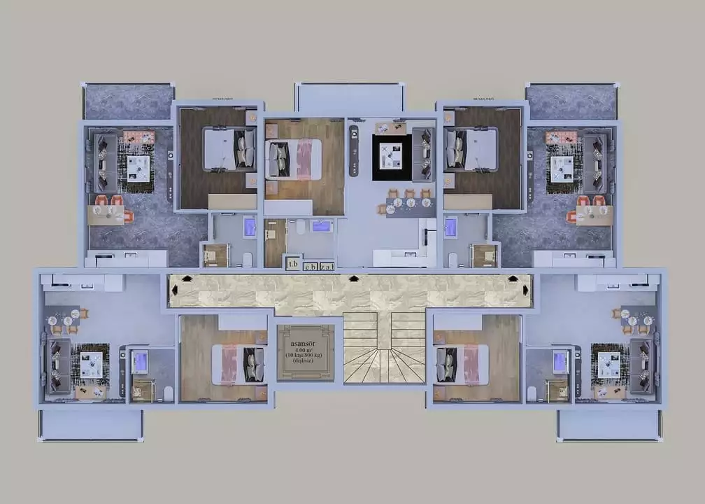 Flat 46m² in Turkey, Kargicak. Priced at 90000€ rent photo-8
