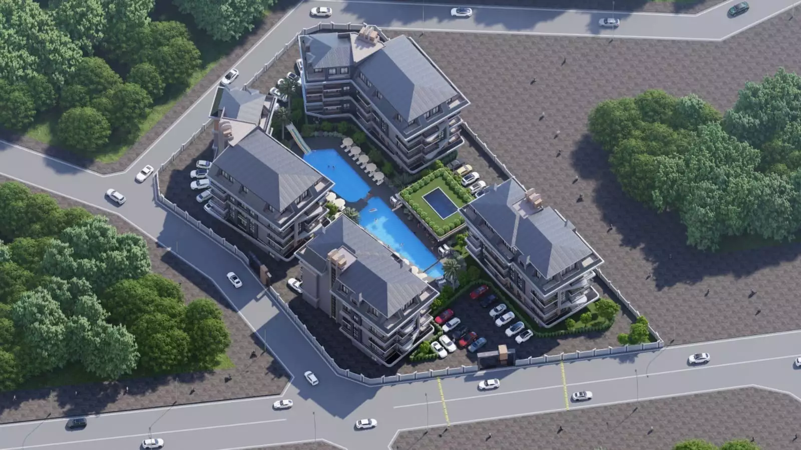 Flat 49m² in Turkey, Oba. Priced at 116500€ rent photo-5