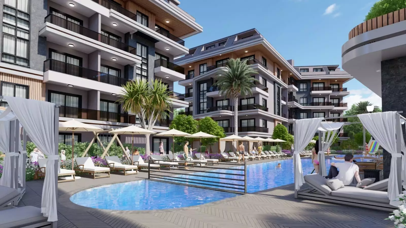 Flat 49m² in Turkey, Oba. Priced at 116500€ rent photo-14