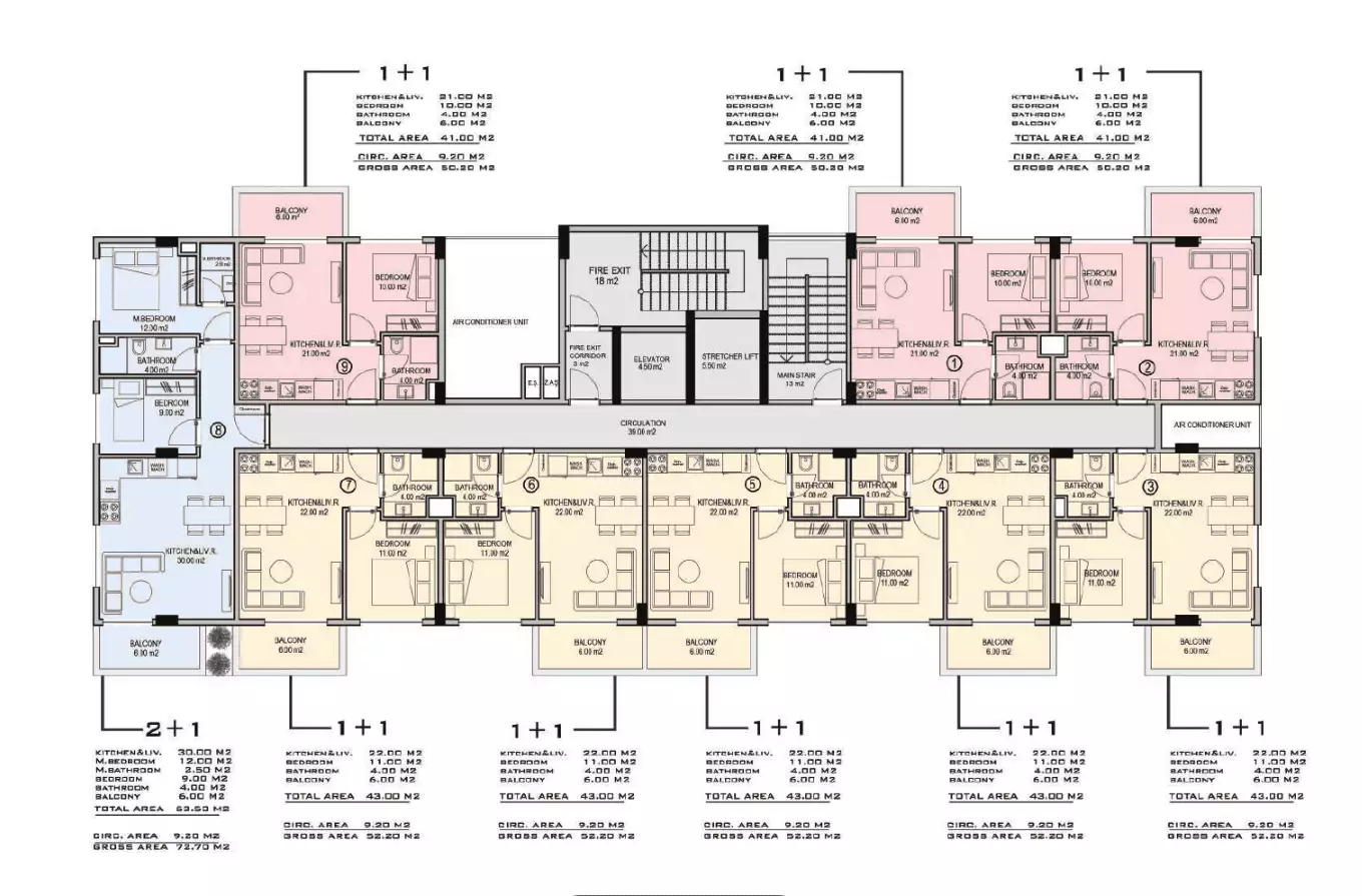 Flat 73m² in Turkey, Demirtas. Priced at 160000€ rent photo-29