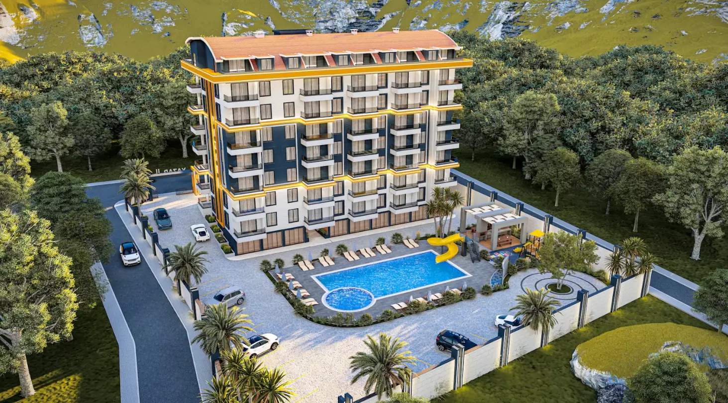 Flat 52m² in Turkey, Gazipasа. Priced at 124000€ rent photo-10