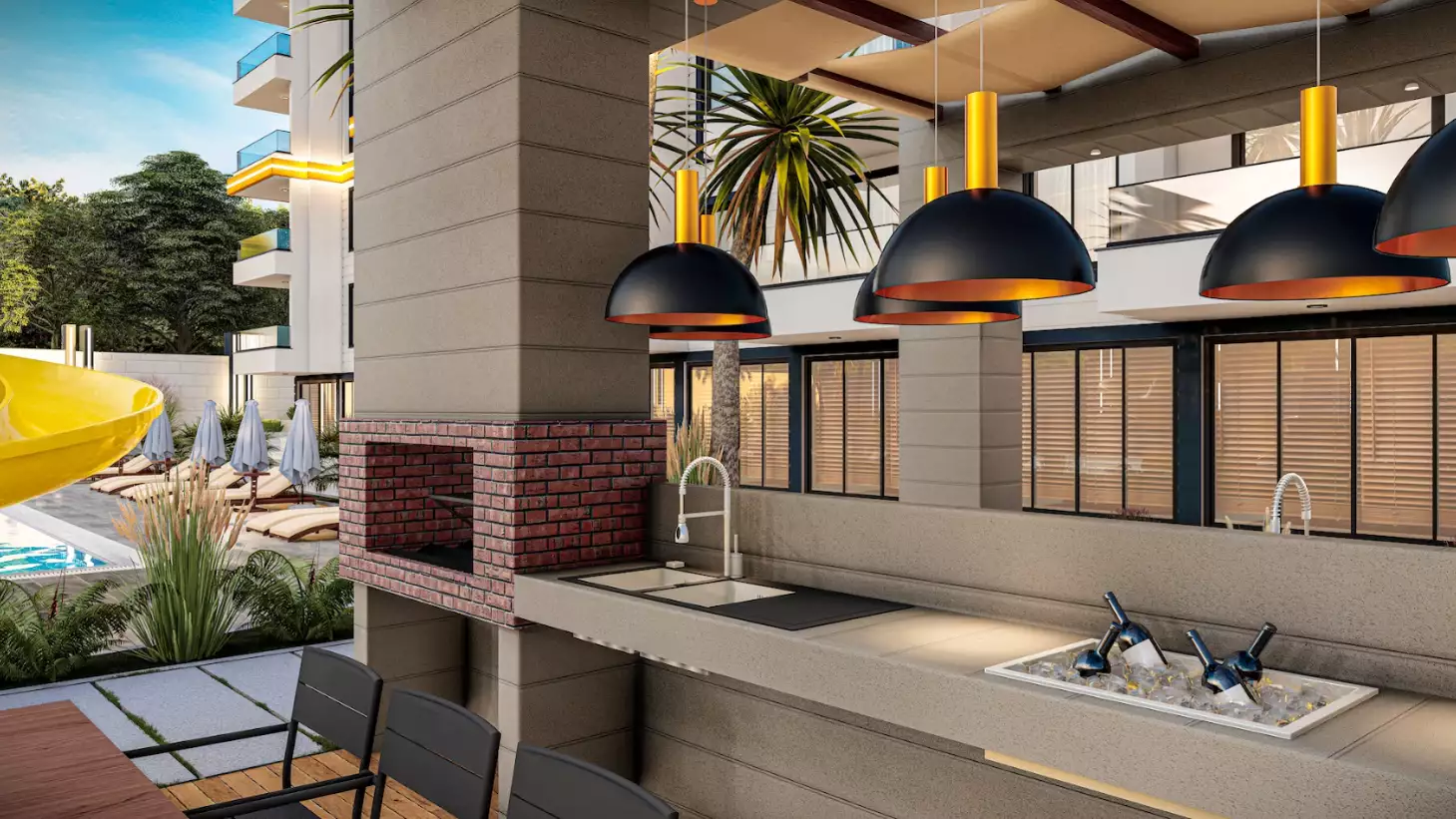 Flat 52m² in Turkey, Gazipasа. Priced at 124000€ rent photo-14