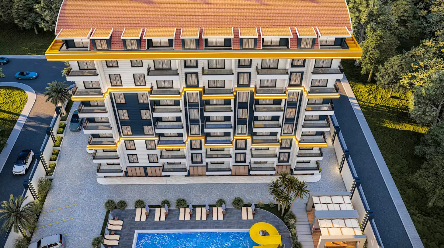 Flat 52m² in Turkey, Gazipasа. Priced at 124000€ rent photo-15