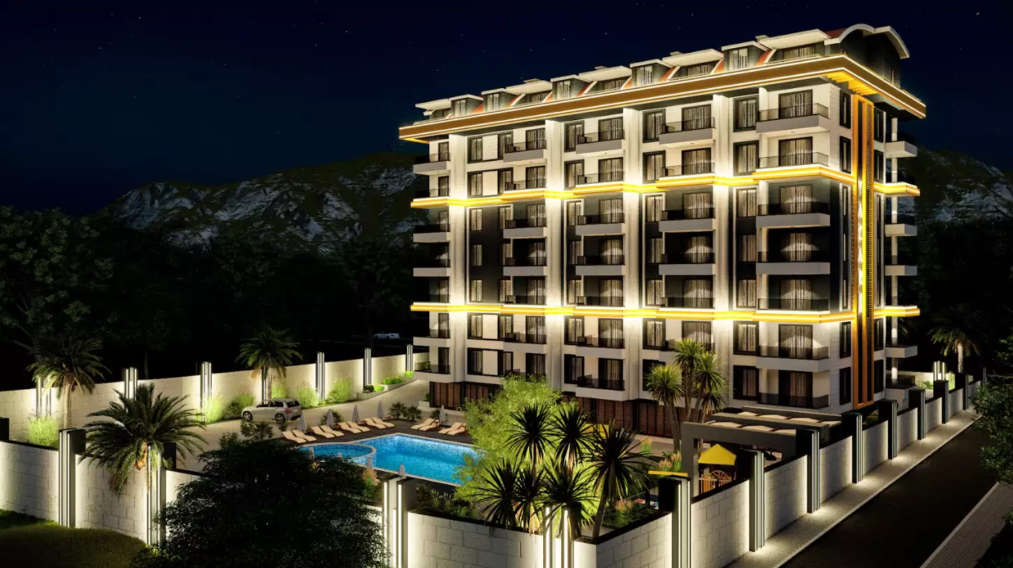 Flat 52m² in Turkey, Gazipasа. Priced at 124000€ rent photo-21