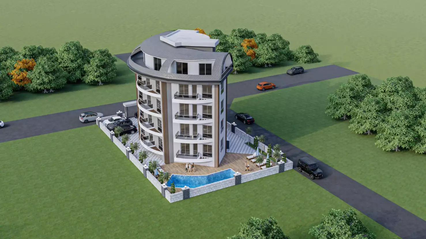 Penthouse 105m² in Turkey, Demirtas. Priced at 115000€ rent photo-3