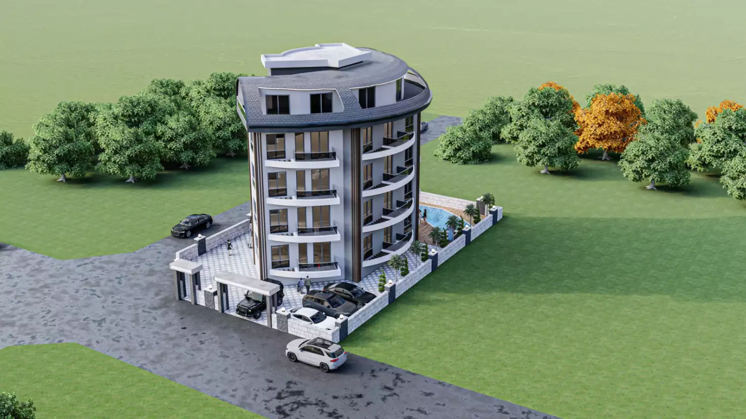 Penthouse 105m² in Turkey, Demirtas. Priced at 115000€ rent photo-4