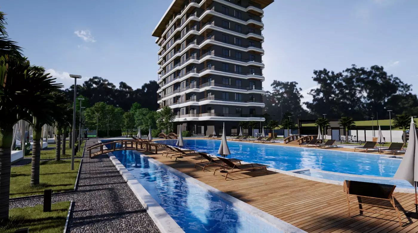 Flat 58m² in Turkey, Avsallar. Priced at 115000€ rent photo-1