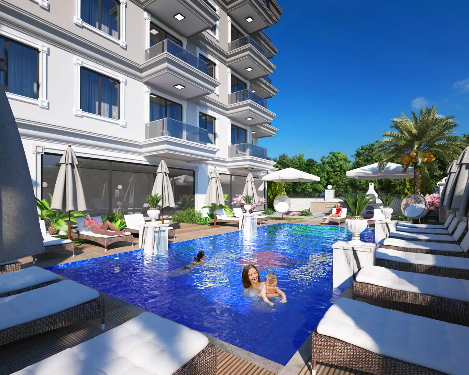 Flat 54m² in Turkey, Gazipasа. Priced at 99000€ rent photo-10