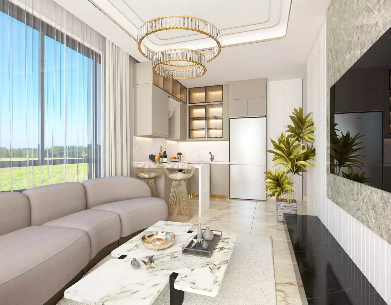 Flat 54m² in Turkey, Gazipasа. Priced at 99000€ rent photo-16