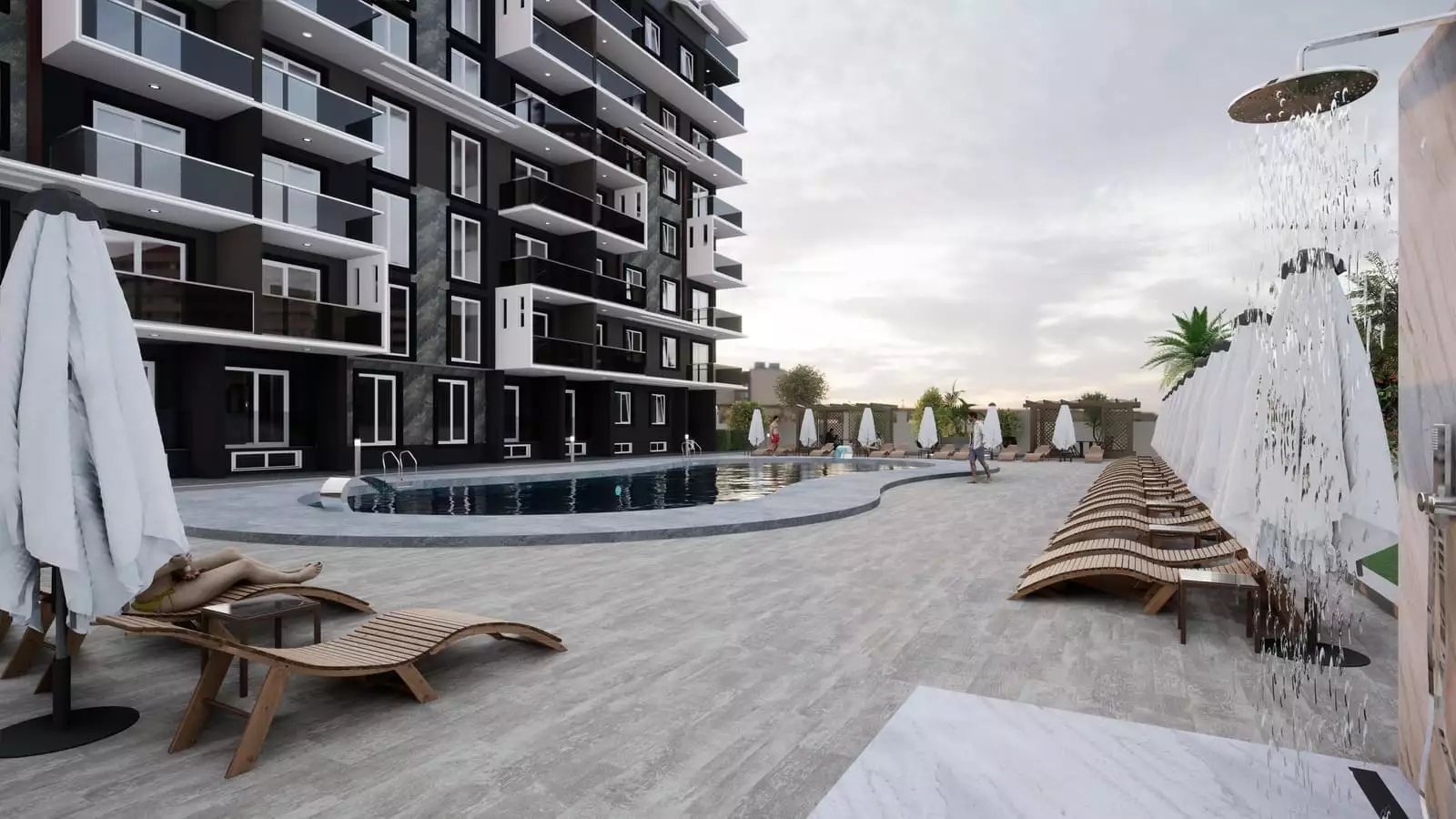 Flat 35m² in Turkey, Gazipasа. Priced at 105000€ rent photo-12