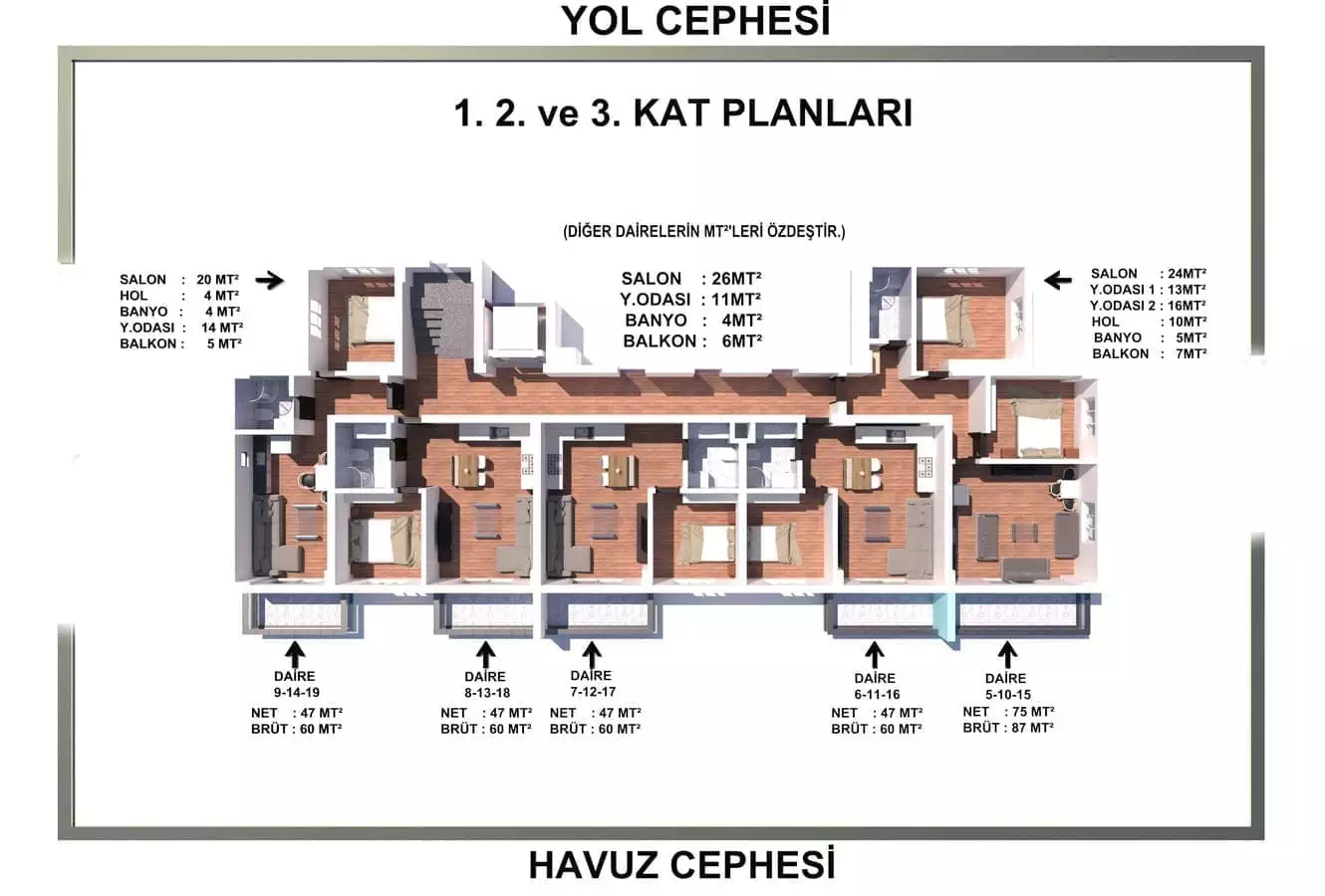 Flat 35m² in Turkey, Gazipasа. Priced at 105000€ rent photo-22