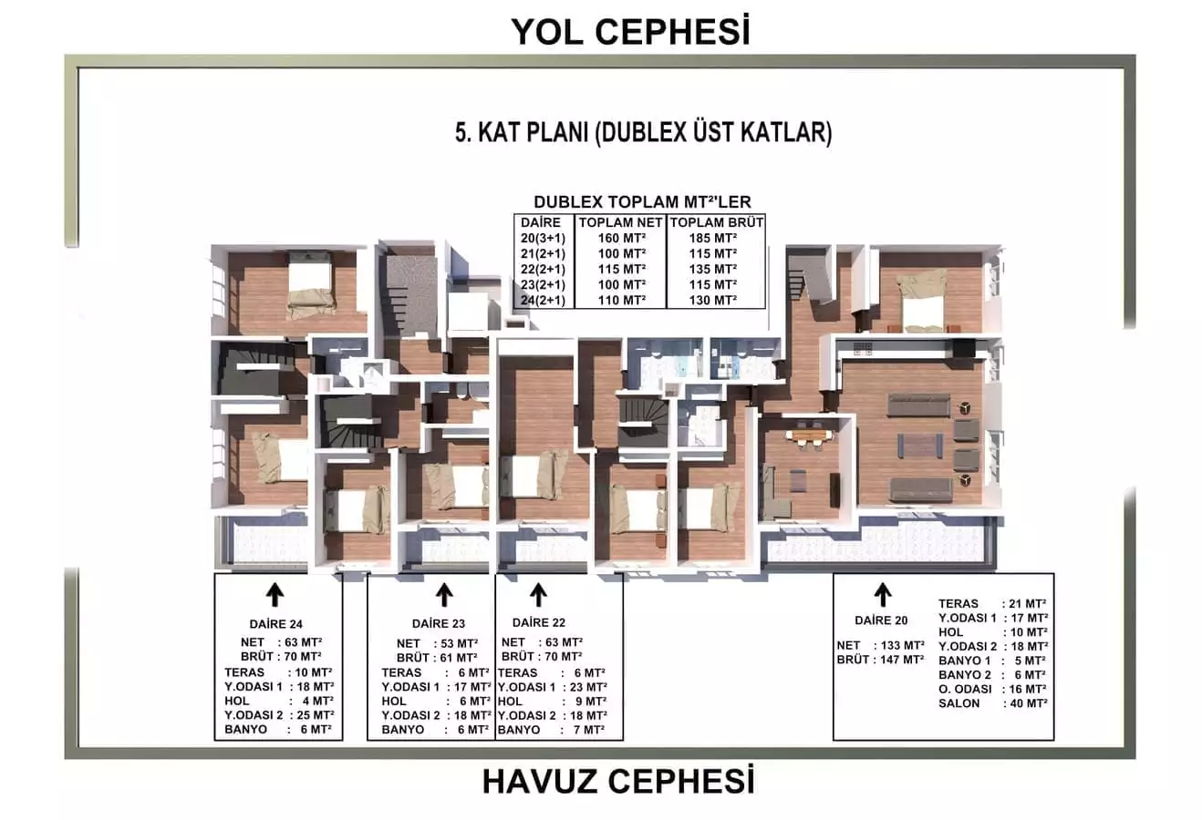 Flat 35m² in Turkey, Gazipasа. Priced at 105000€ rent photo-24