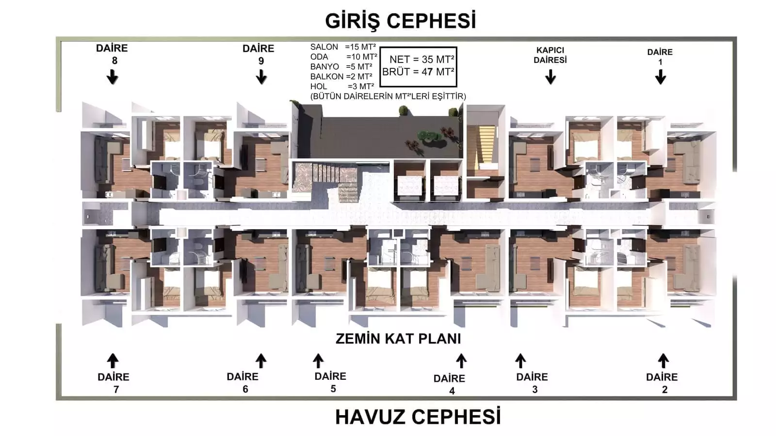 Flat 35m² in Turkey, Gazipasа. Priced at 105000€ rent photo-25