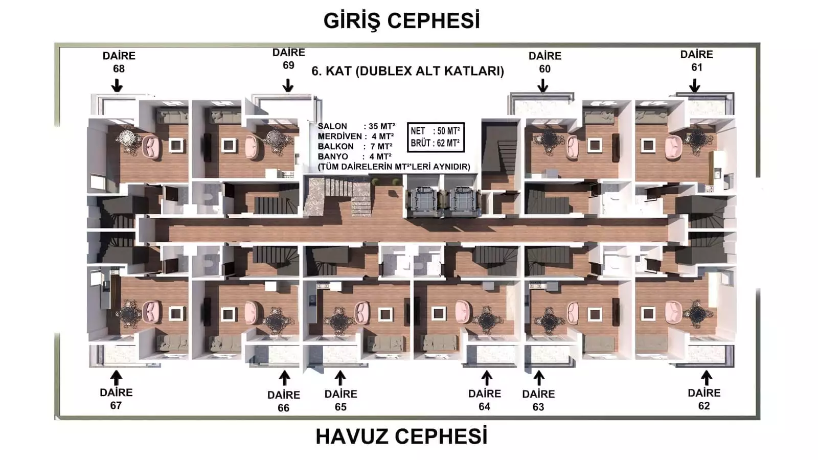 Flat 35m² in Turkey, Gazipasа. Priced at 105000€ rent photo-27
