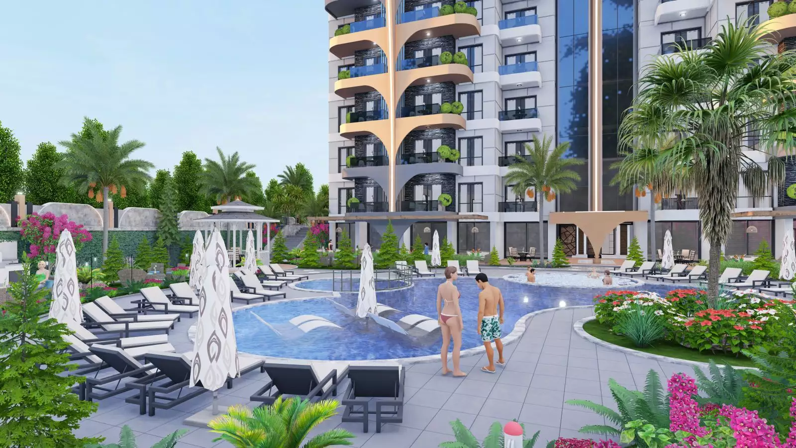 Flat 45m² in Turkey, Gazipasа. Priced at 99000€ rent photo-10