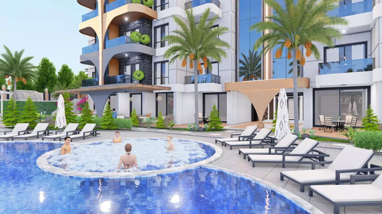 Flat 45m² in Turkey, Gazipasа. Priced at 99000€ rent photo-11