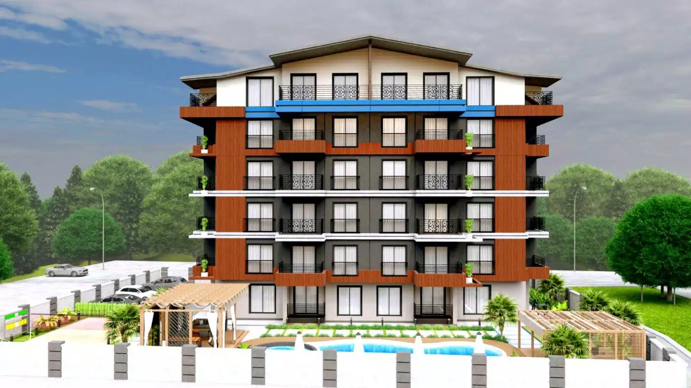 Flat 45m² in Turkey, Gazipasа. Priced at 108000€ rent photo-1