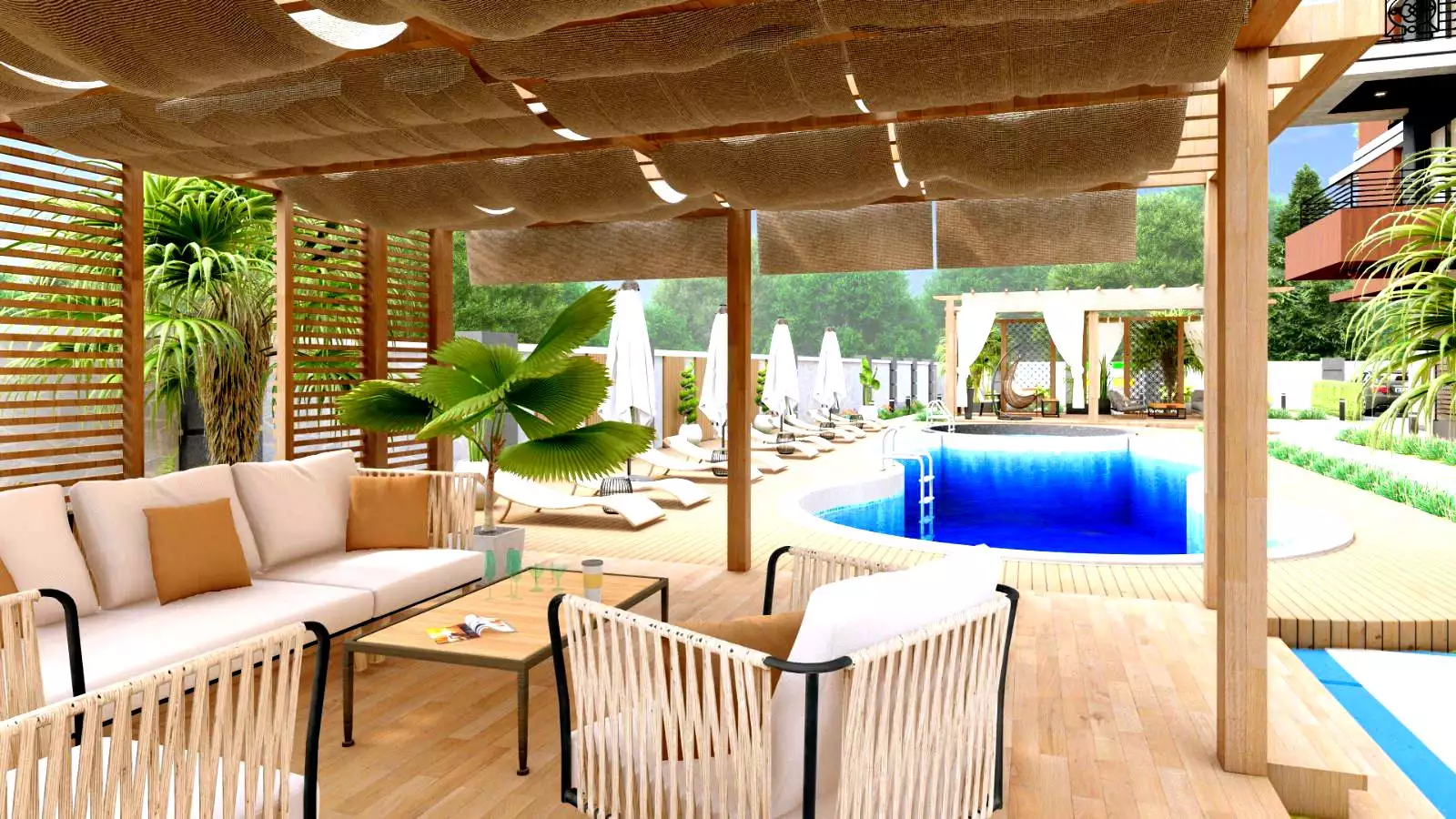 Flat 45m² in Turkey, Gazipasа. Priced at 108000€ rent photo-9