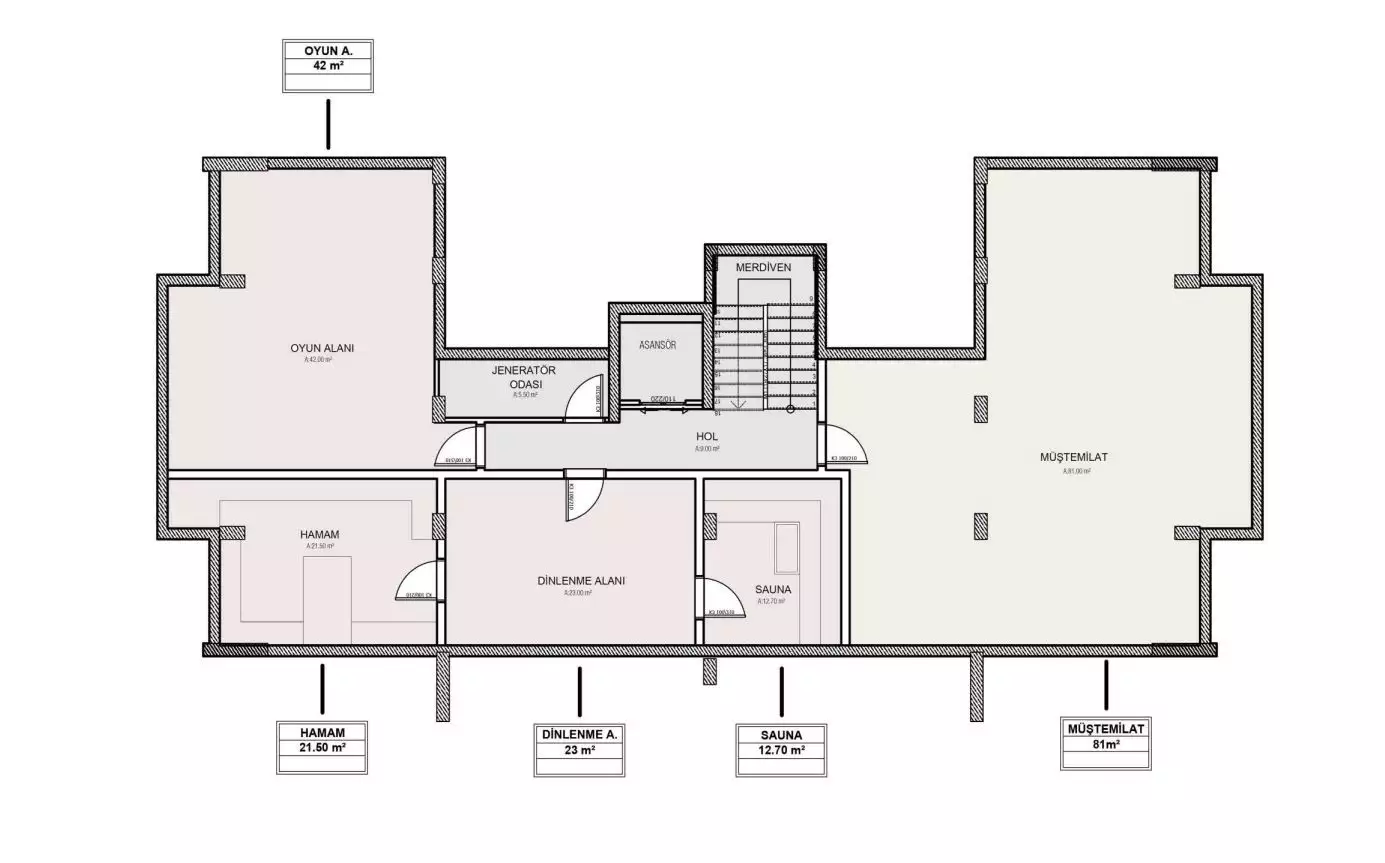 Flat 45m² in Turkey, Gazipasа. Priced at 108000€ rent photo-12