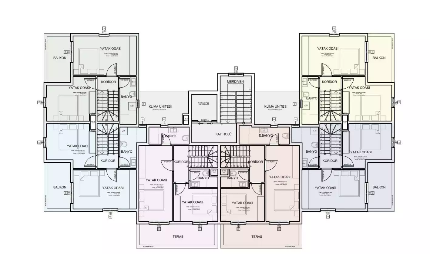 Flat 45m² in Turkey, Gazipasа. Priced at 108000€ rent photo-18