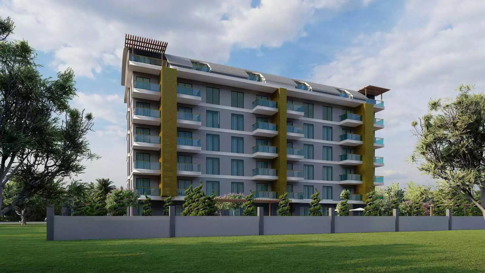 Flat 36m² in Turkey, Gazipasа. Priced at 138000€ rent photo-4