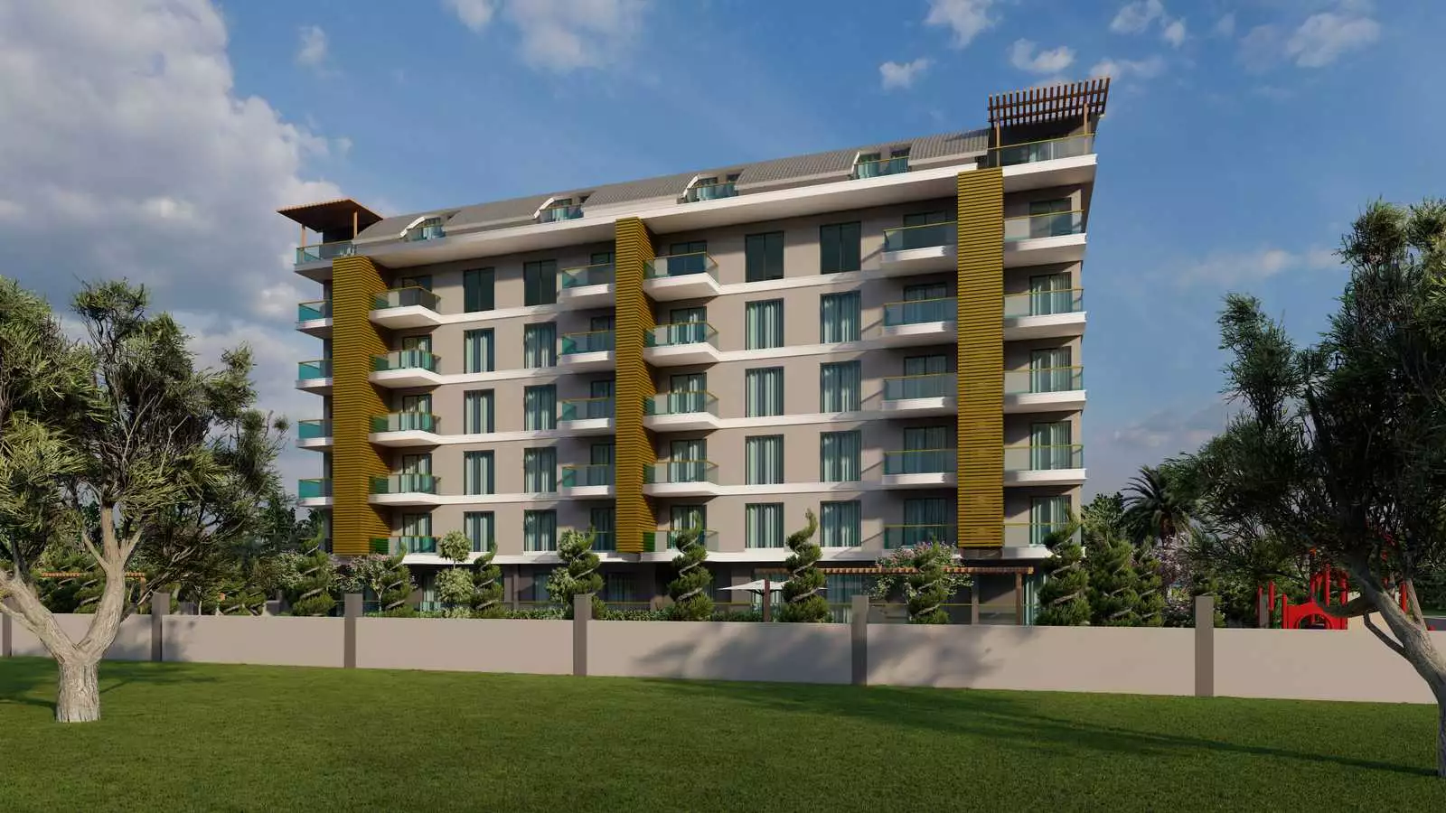 Flat 36m² in Turkey, Gazipasа. Priced at 138000€ rent photo-6