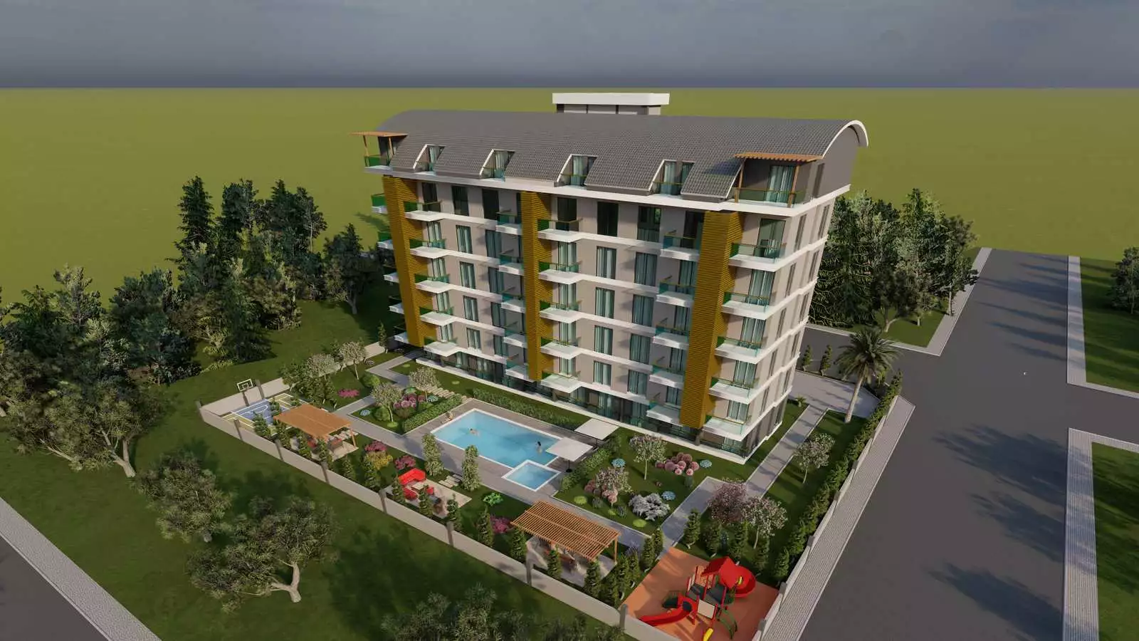 Flat 36m² in Turkey, Gazipasа. Priced at 138000€ rent photo-8