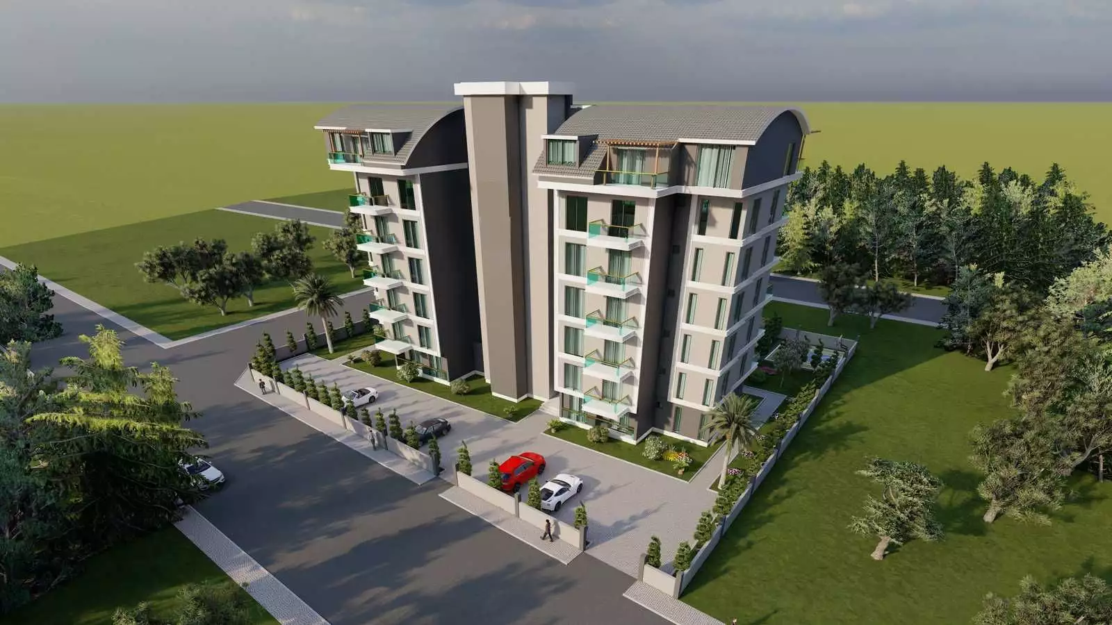 Flat 36m² in Turkey, Gazipasа. Priced at 138000€ rent photo-9