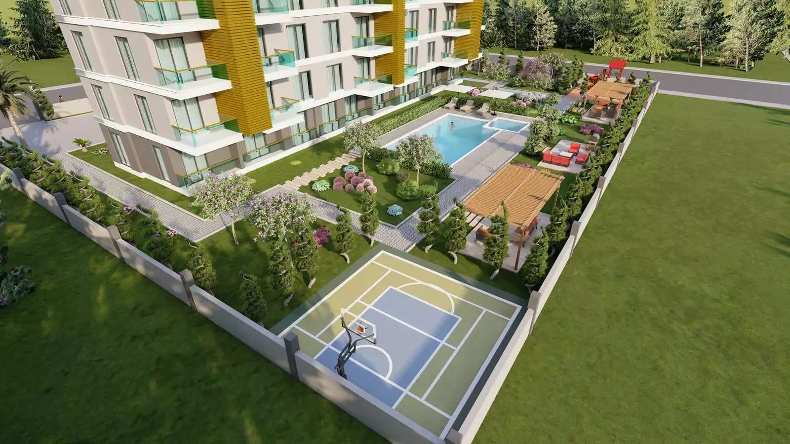 Flat 36m² in Turkey, Gazipasа. Priced at 138000€ rent photo-13
