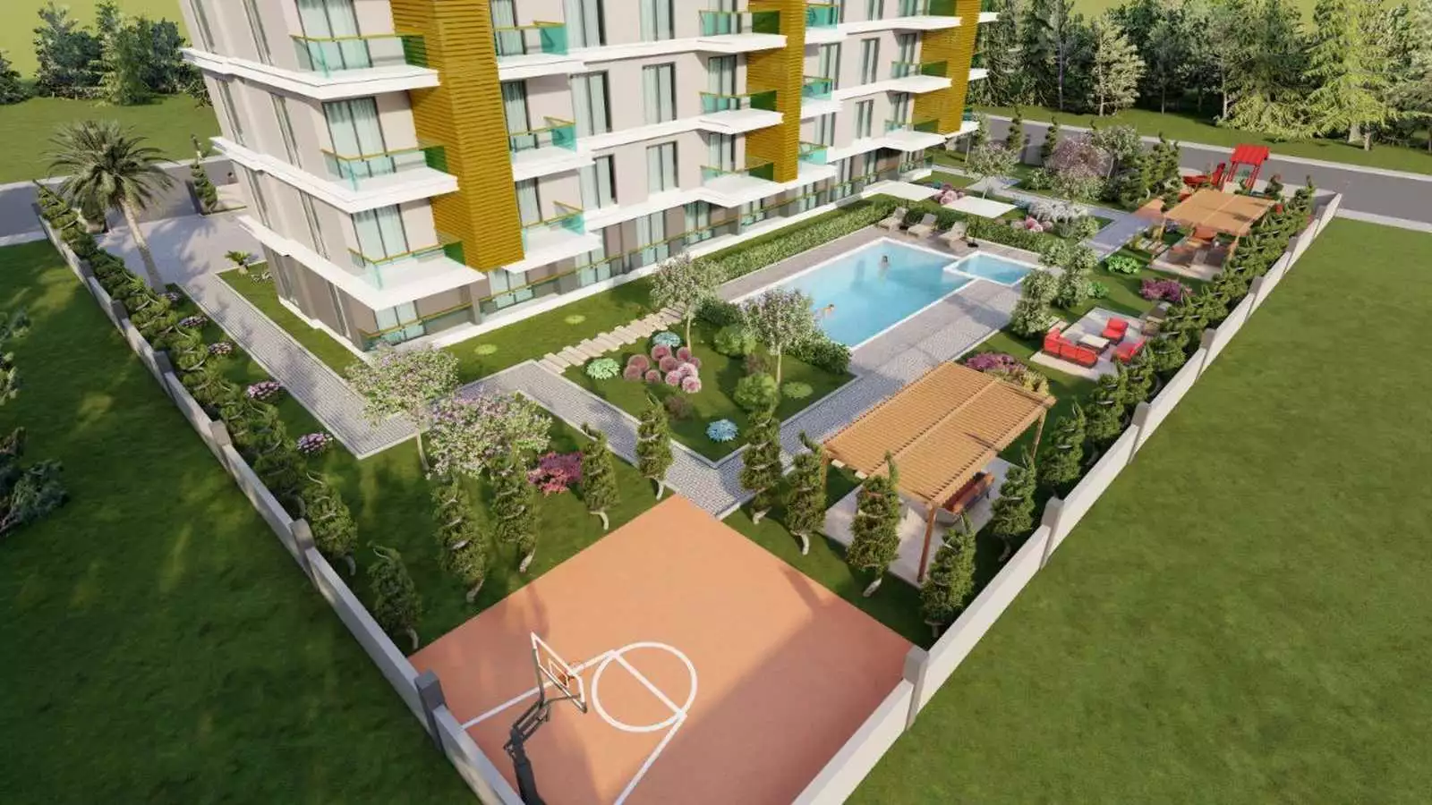 Flat 36m² in Turkey, Gazipasа. Priced at 138000€ rent photo-14