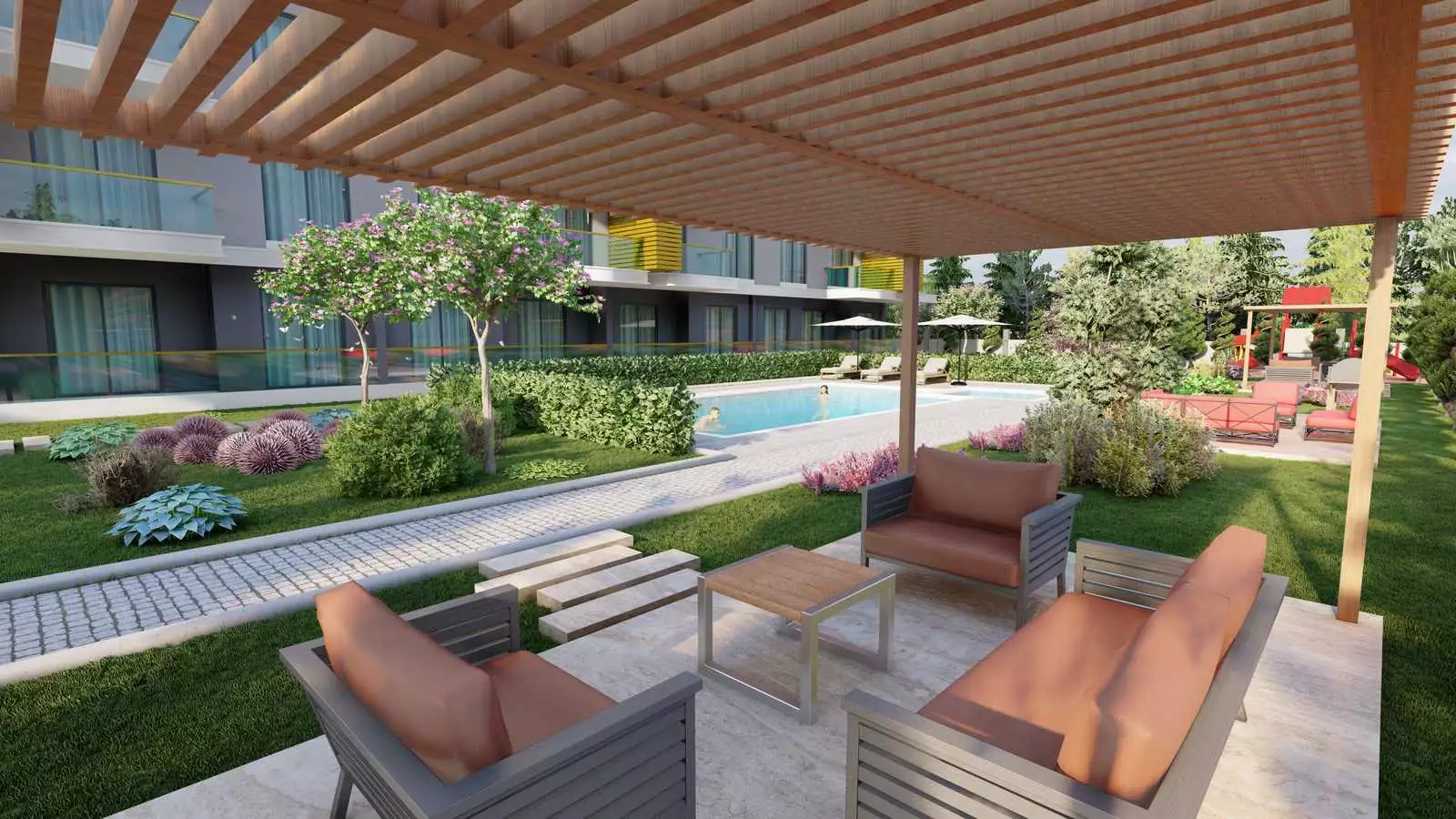Flat 36m² in Turkey, Gazipasа. Priced at 138000€ rent photo-24