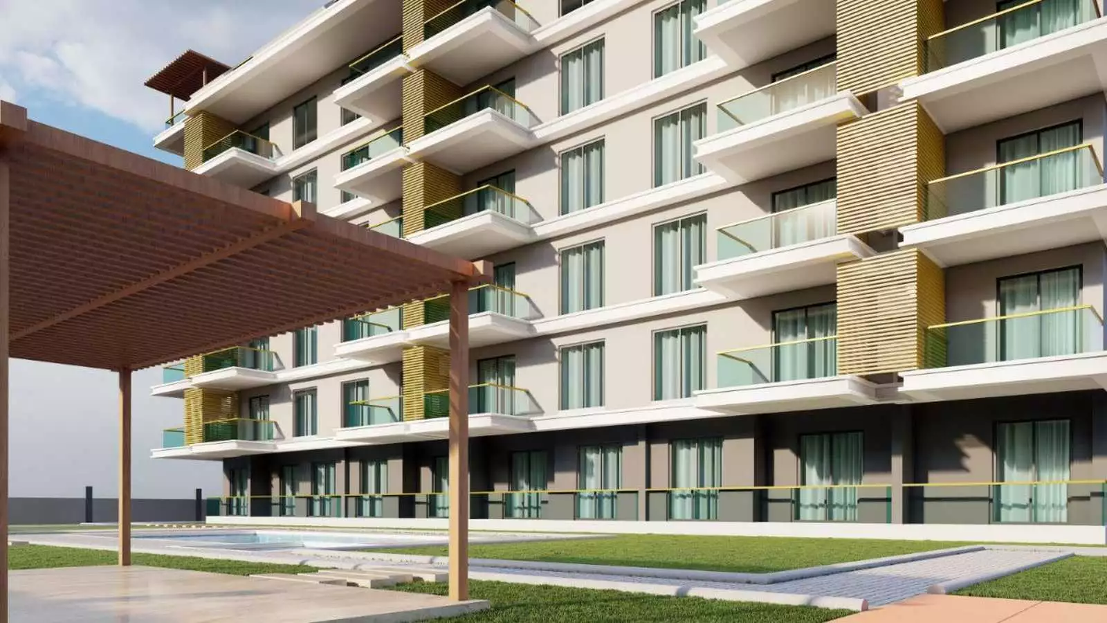 Flat 36m² in Turkey, Gazipasа. Priced at 138000€ rent photo-26