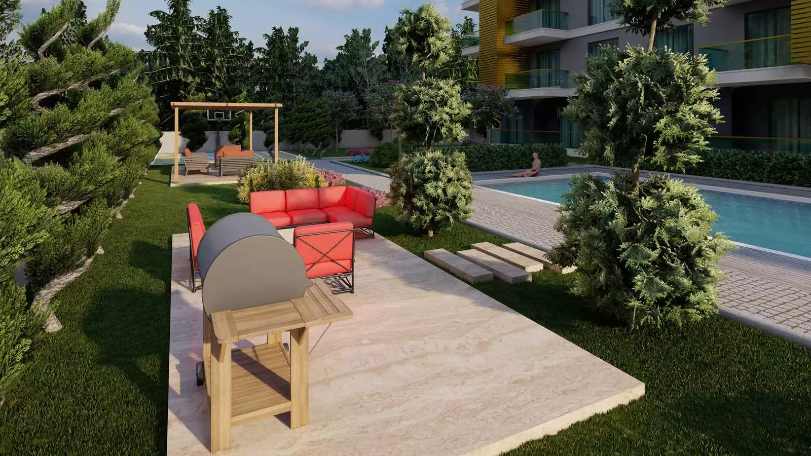Flat 36m² in Turkey, Gazipasа. Priced at 138000€ rent photo-28