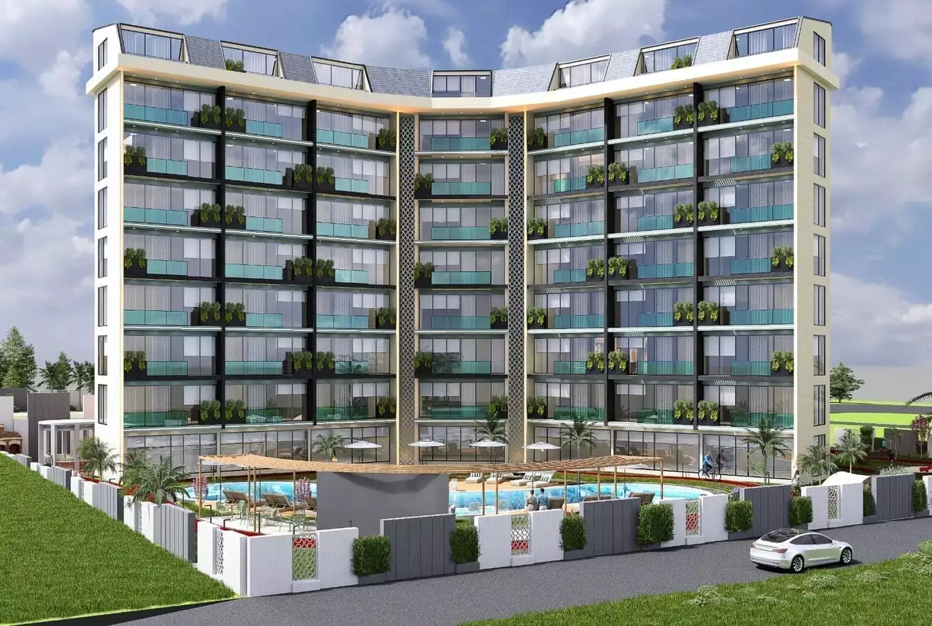 Flat 51m² in Turkey, Gazipasа. Priced at 124500€ rent photo-2