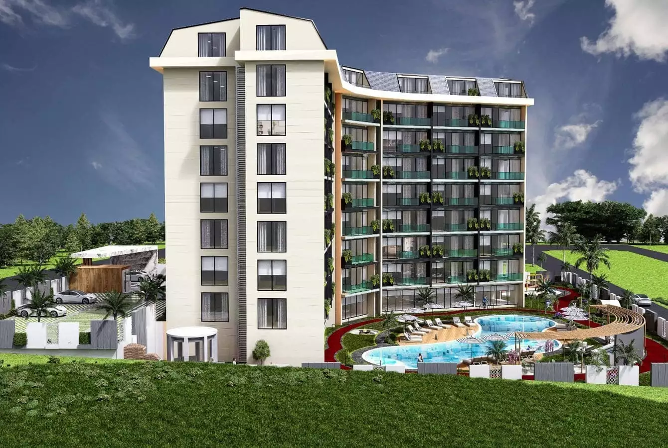 Flat 51m² in Turkey, Gazipasа. Priced at 124500€ rent photo-4