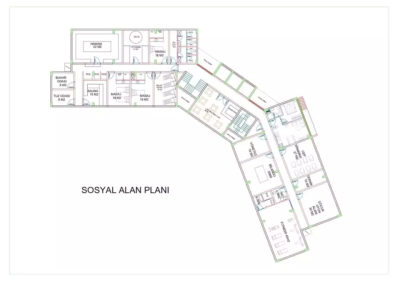 Flat 51m² in Turkey, Gazipasа. Priced at 124500€ rent photo-15
