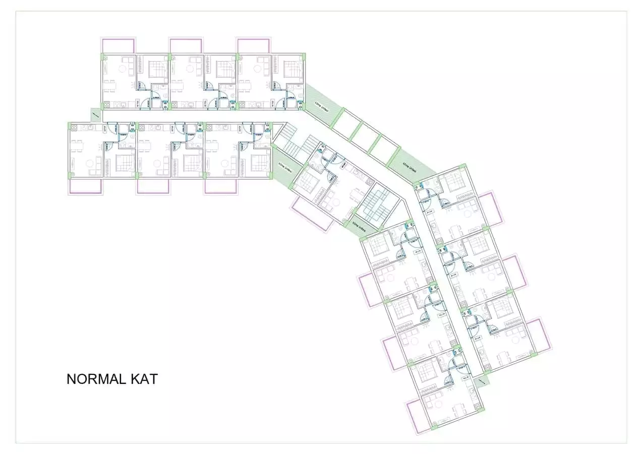 Flat 51m² in Turkey, Gazipasа. Priced at 124500€ rent photo-16