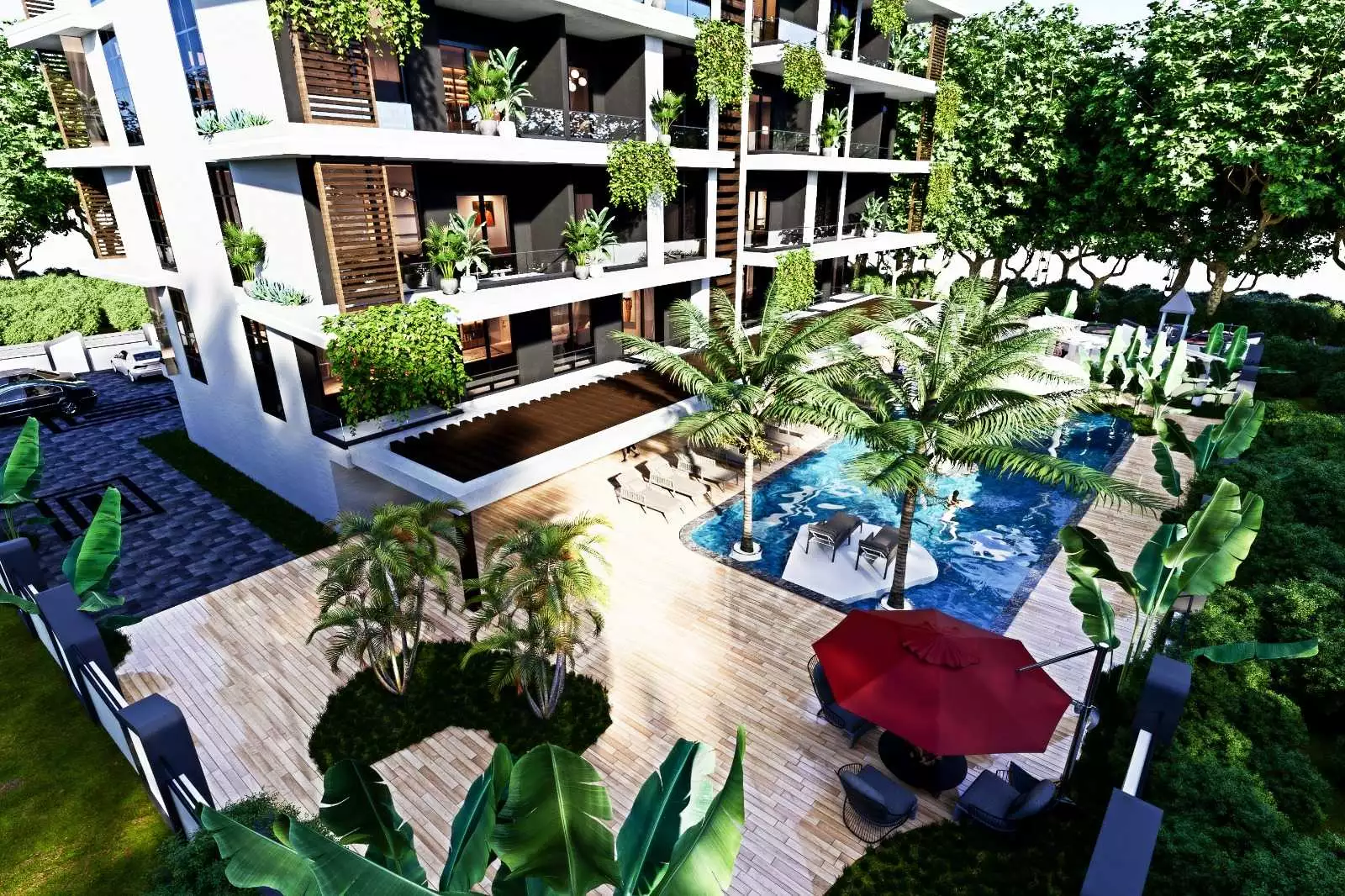 Flat 55m² in Turkey, Gazipasа. Priced at 91500€ rent photo-14