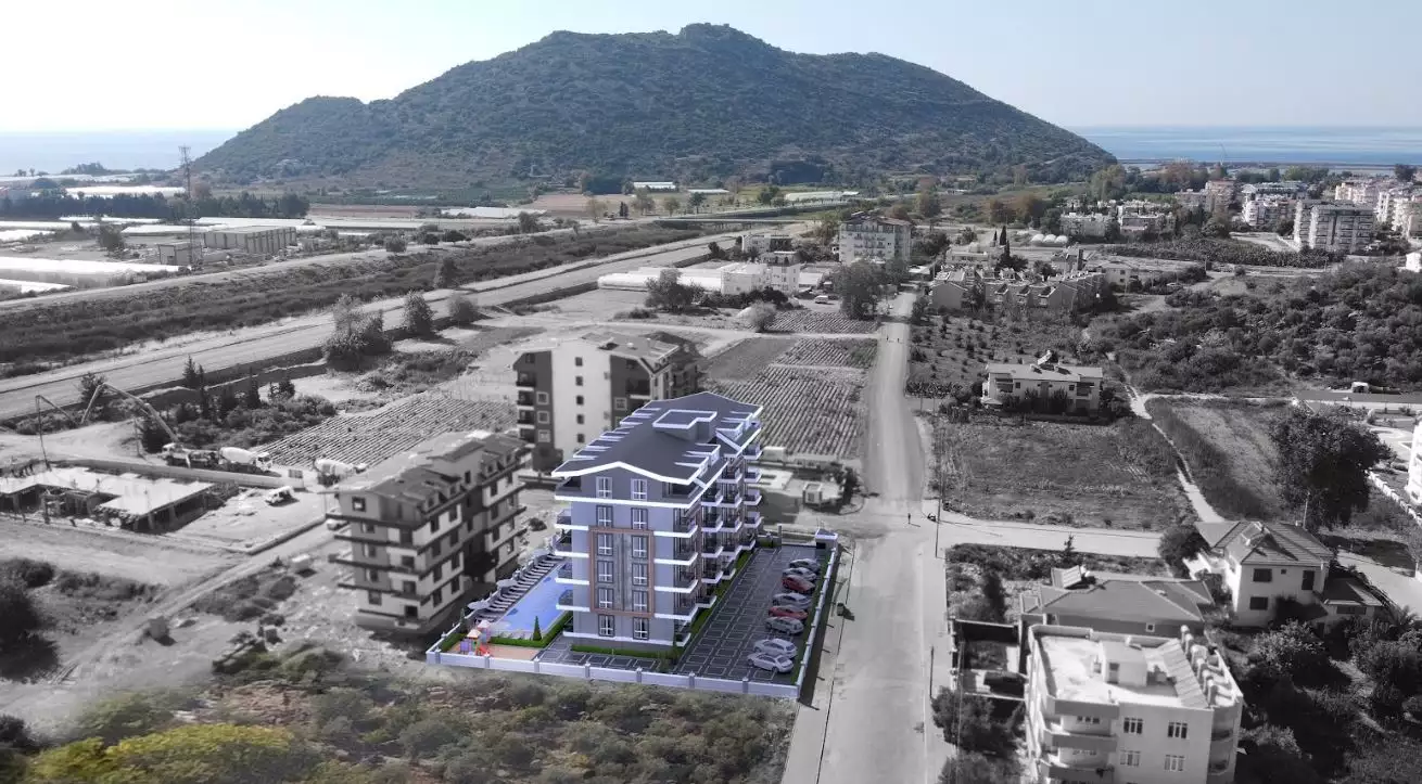 Flat 42m² in Turkey, Gazipasа. Priced at 90000€ rent photo-8