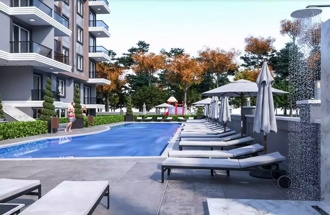 Flat 42m² in Turkey, Gazipasа. Priced at 90000€ rent photo-10