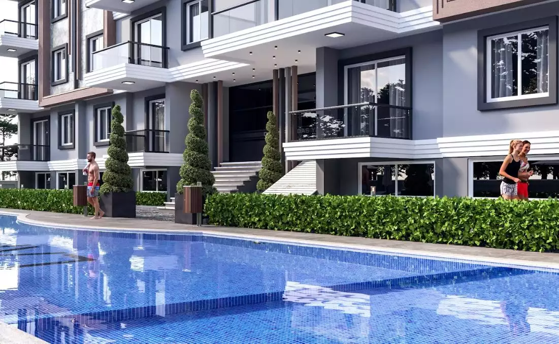 Flat 42m² in Turkey, Gazipasа. Priced at 90000€ rent photo-12