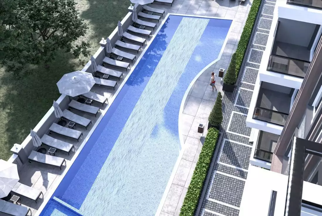 Flat 42m² in Turkey, Gazipasа. Priced at 90000€ rent photo-14