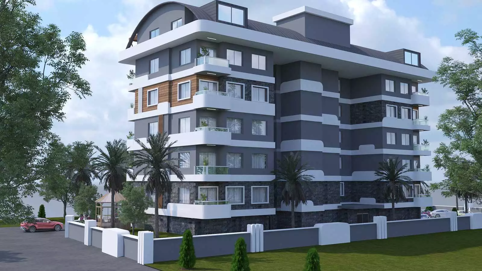 Flat 50m² in Turkey, Gazipasа. Priced at 95000€ rent photo-3