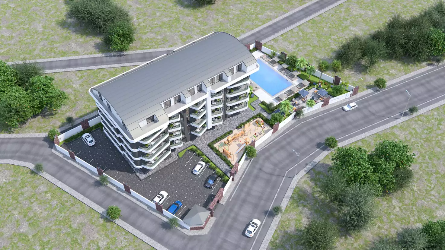 Flat 48m² in Turkey, Oba. Priced at 129000€ rent photo-6