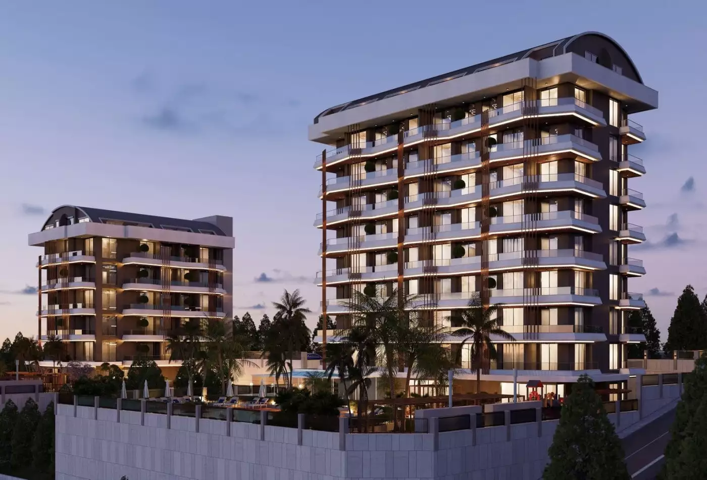 Penthouse 102m² in Turkey, Demirtas. Priced at 129000€ rent photo-1