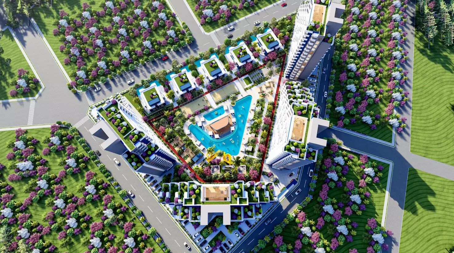 Flat 44m² in Turkey, Mersin. Priced at 55000€ rent photo-14