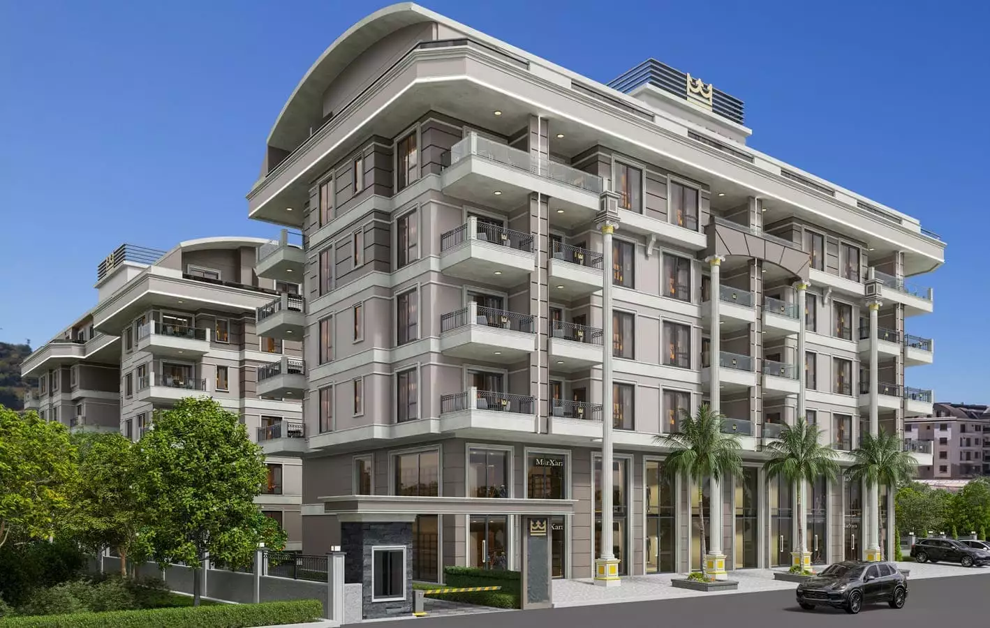 Flat 57m² in Turkey, Kargicak. Priced at 162500€ rent photo-2